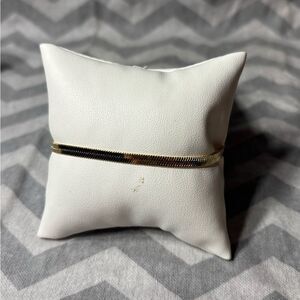 New! Gold Tone Dainty Bracelet Lobster Clasp & Extension